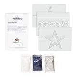 Dallas Cowboys<br>Sand Art Craft Kit