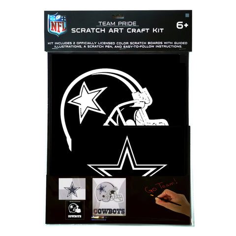 Dallas Cowboys<br>Scratch Art Craft Kit