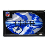 Detroit Lions<br>Recycled Metal Art Football