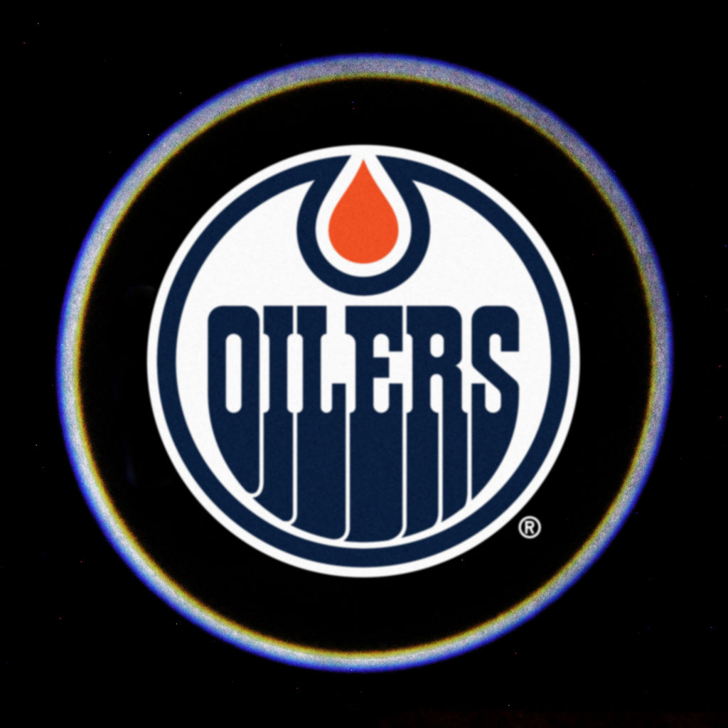 Edmonton Oilers Team Pride LED Car Door Light For The Deep Rooted