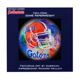 Florida Gators<br>Glass Dome Paperweight