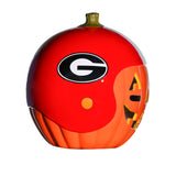 Georgia Bulldogs<br>Ceramic Pumpkin Helmet