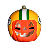 Green Bay Packers<br>Ceramic Pumpkin Helmet