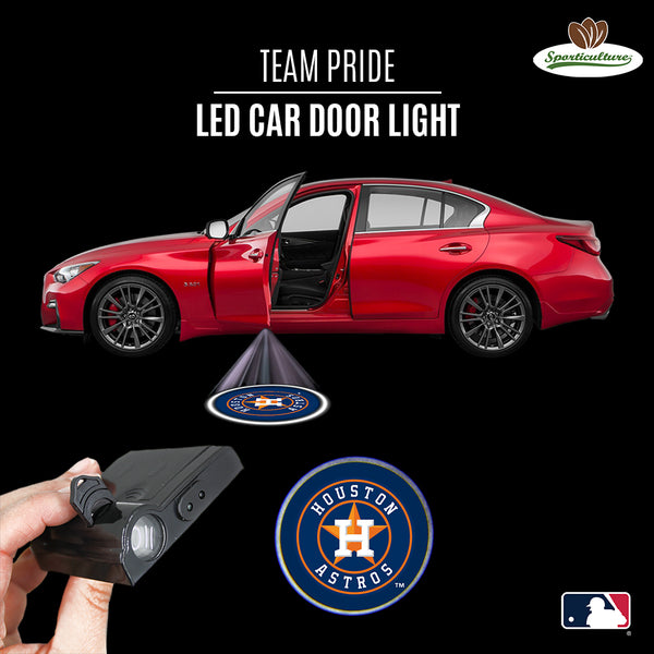Houston Astros Team Pride Led Car
