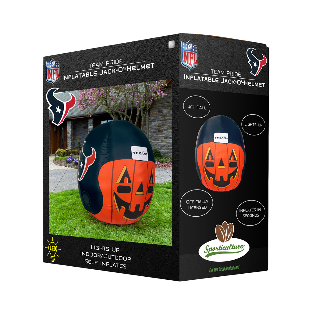 Houston Texans Inflatables Houston TexansInflatable Jack-O’-Helmet - For The Deep Rooted Fan ...