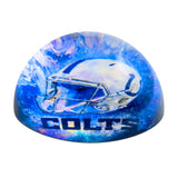 Indianapolis Colts<br>Glass Dome Paperweight