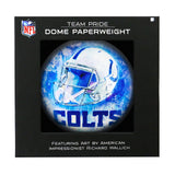 Indianapolis Colts<br>Glass Dome Paperweight