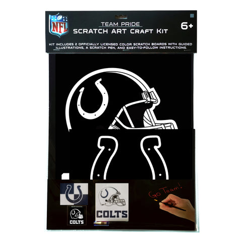 Indianapolis Colts<br>Scratch Art Craft Kit