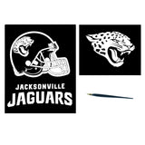 Jacksonville Jaguars<br>Scratch Art Craft Kit