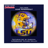 LSU Tigers<br>Glass Dome Paperweight