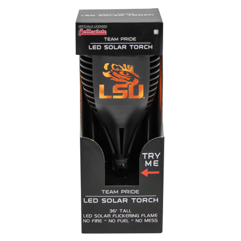LSU Tigers<br>LED Solar Torch