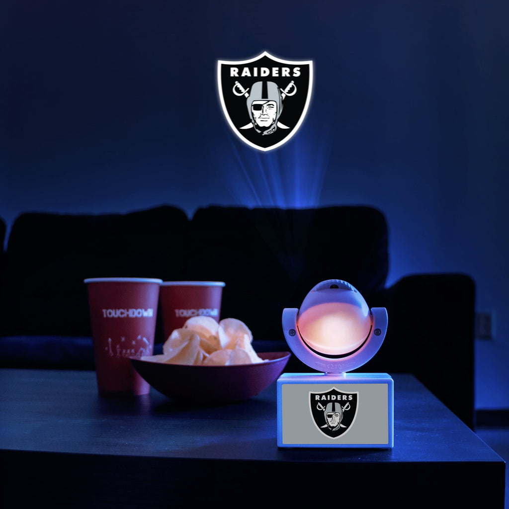 Raider Light Las Vegas Raiders LED Mini Spotlight Projector - For The Deep Rooted ...