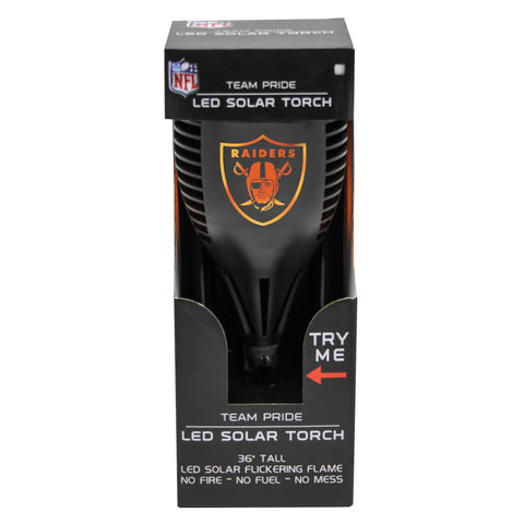 Las Vegas Raiders<br>LED Solar Torch