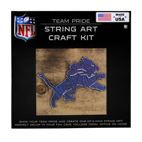 Detroit Lions<br>String Art Craft Kit