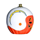Los Angeles Chargers<br>Ceramic Pumpkin Helmet