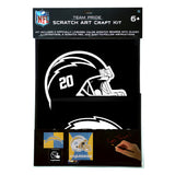Los Angeles Chargers<br>Scratch Art Craft Kit
