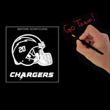 Los Angeles Chargers<br>Scratch Art Craft Kit