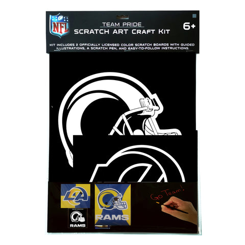 Los Angeles Rams<br>Scratch Art Craft Kit