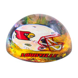 Louisville Cardinals<br>Glass Dome Paperweight