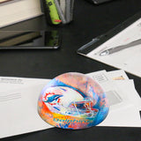 Miami Dolphins<br>Glass Dome Paperweight