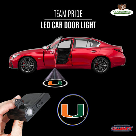 Miami Hurricanes<br>LED Car Door Light
