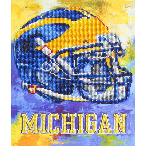 Michigan Wolverines<br>Diamond Painting Craft Kit
