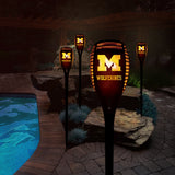 Michigan Wolverines<br>LED Solar Torch