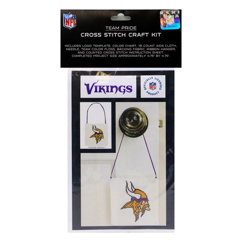 Minnesota Vikings<br>Cross Stitch Craft Kit