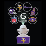 Minnesota Vikings<br>LED Mini Spotlight Projector