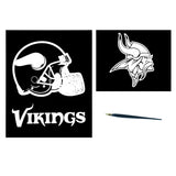 Minnesota Vikings<br>Scratch Art Craft Kit
