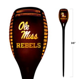 Mississippi Ole Miss Rebels<br>LED Solar Torch