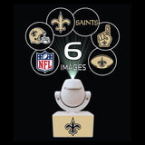 New Orleans Saints<br>LED Mini Spotlight Projector