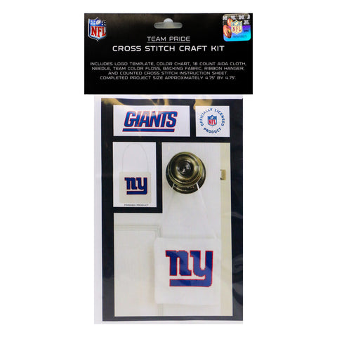 New York Giants<br>Cross Stitch Craft Kit
