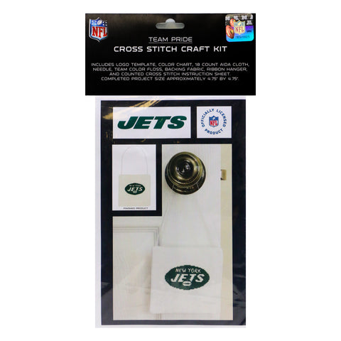 New York Jets<br>Cross Stitch Craft Kit
