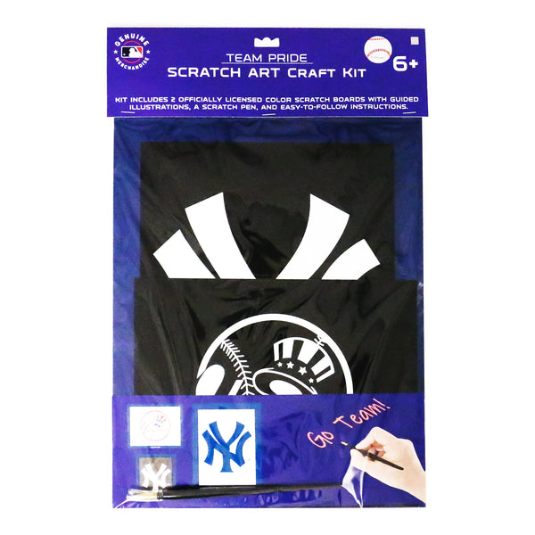 New York YankeesScratch Art Craft Kit - For The Deep Rooted Fan! –  Sporticulture