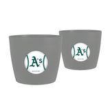 Oakland Athletics<br>Button Pot - 2 Pack