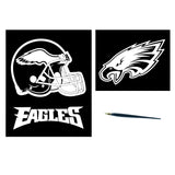 Philadelphia Eagles<br>Scratch Art Craft Kit