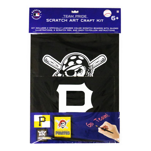 Pittsburgh Pirates<br>Scratch Art Craft Kit