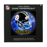 Pittsburgh Steelers<br>Glass Dome Paperweight