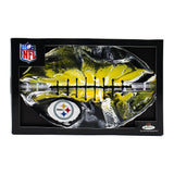 Pittsburgh Steelers<br>Recycled Metal Art Football