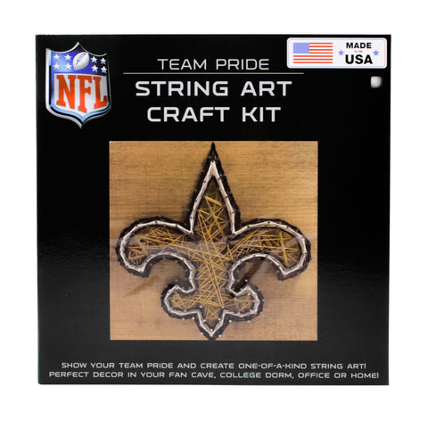 New Orleans Saints<br>String Art Craft Kit