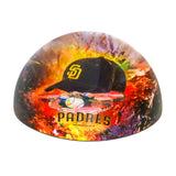 San Diego Padres<br>Glass Dome Paperweight
