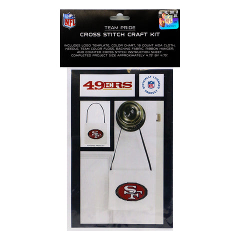 San Francisco 49ers<br>Cross Stitch Craft Kit