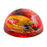 San Francisco 49ers<br>Glass Dome Paperweight