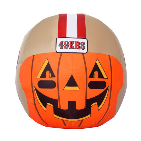 Sporticulture San Francisco 49ers Inflatable Jack-O' Helmet