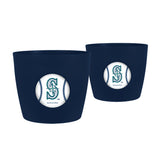 Seattle Mariners<br>Button Pot - 2 Pack