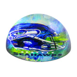 Seattle Seahawks<br>Glass Dome Paperweight