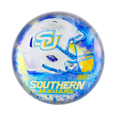 Southern Jaguars<br>Glass Dome Paperweight
