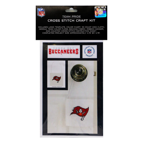 Tampa Bay Buccaneers<br>Cross Stitch Craft Kit