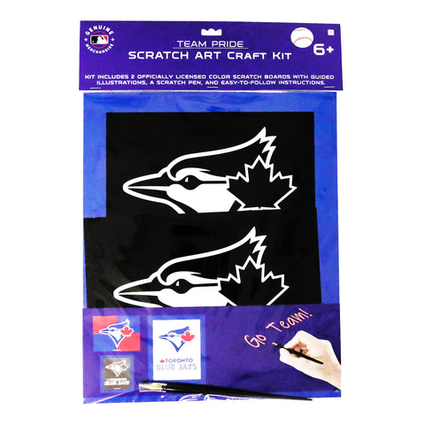 Toronto Blue Jays<br>Scratch Art Craft Kit